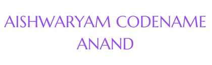 Aishwaryam Codename Anand Logo