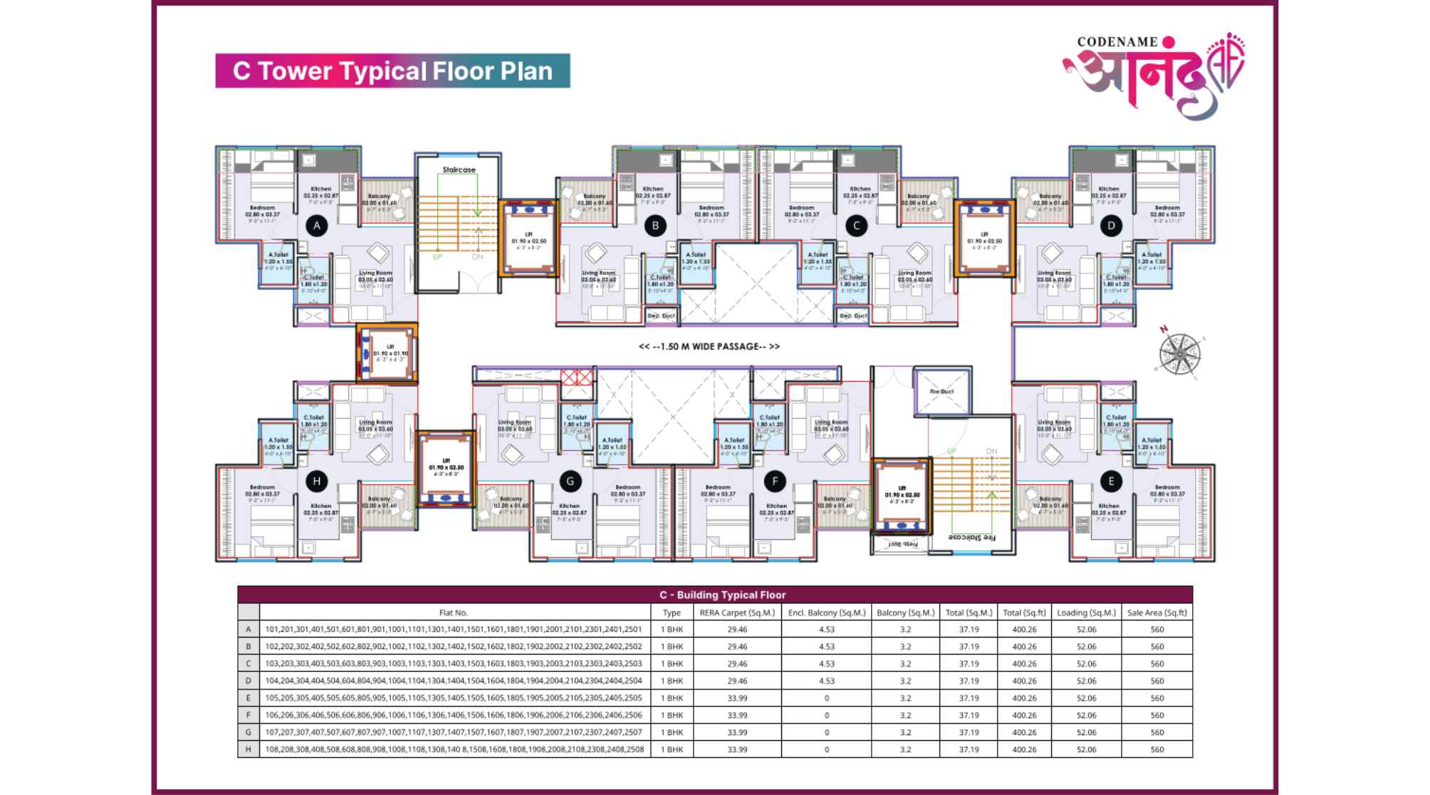 Aishwaryam-Codename-Anand-Typical-Floor-Plan-Tower-C